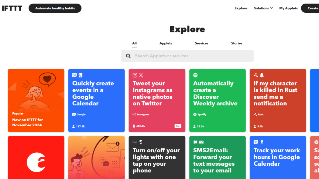IFTTT Rekomendasi aplikasi produktif bagi bisnis_IFTTT