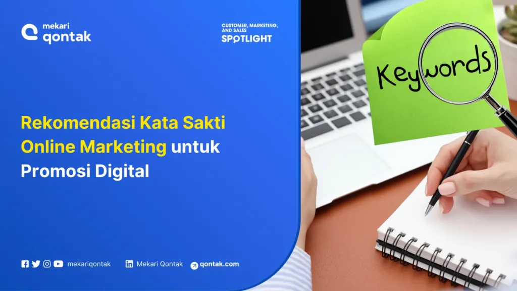 Kata Sakti Online Marketing untuk Promosi Digital