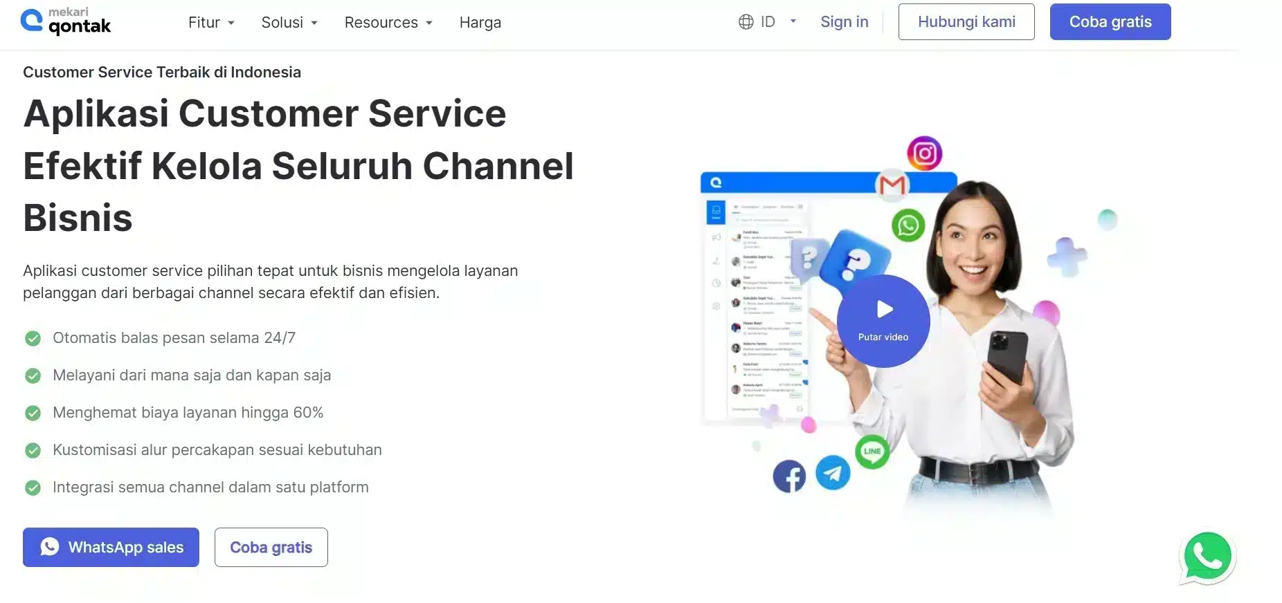 Aplikasi Service Desk_Mekari Qontak