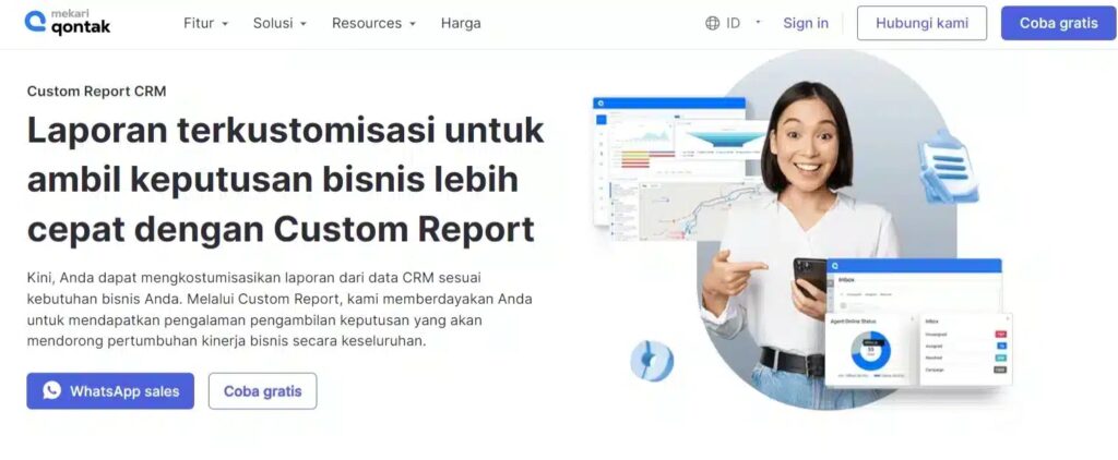 Aplikasi laporan sales_Mekari Qontak