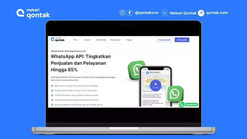 Step 2. Bermitra dengan Business Solution Provider (BSP) Cara kedua Cara Link WhatsApp ke banyak Devices