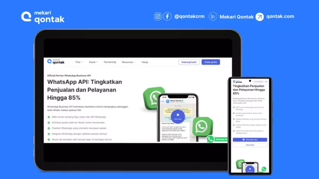 Step 4. Uji Coba Linked Devices WhatsApp Cara keempat Cara Link WhatsApp ke banyak Devices