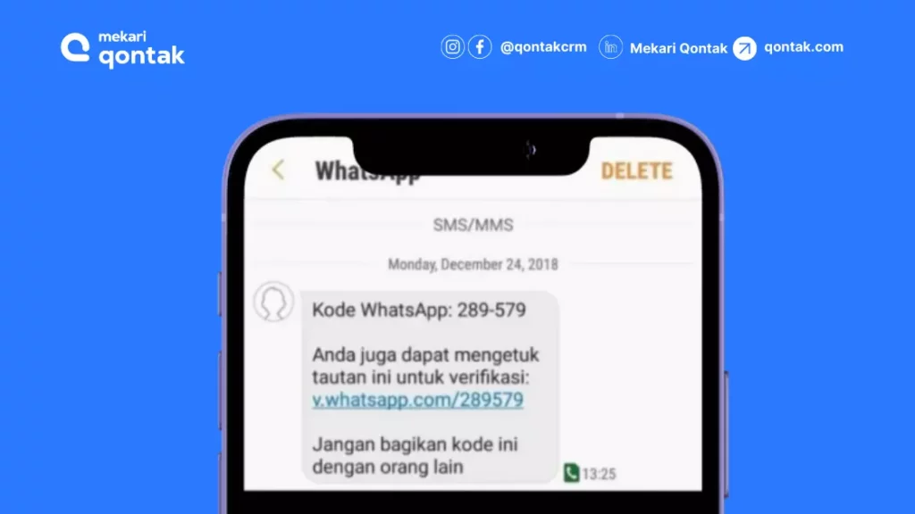 Step 3. Daftarkan Nomor WhatsApp API Cara ketiga Link WhatsApp ke banyak Devices
