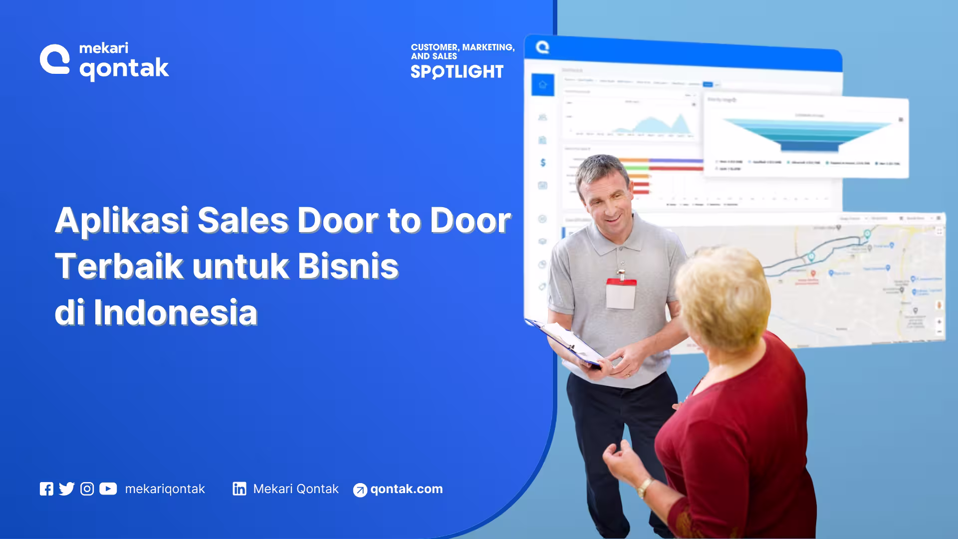 Rekomendasi Aplikasi Sales Door to Door di Indonesia