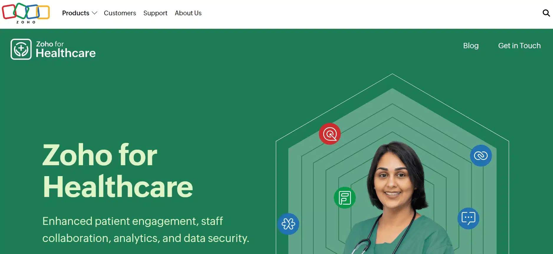 Healthcare CRM Software_Zoho