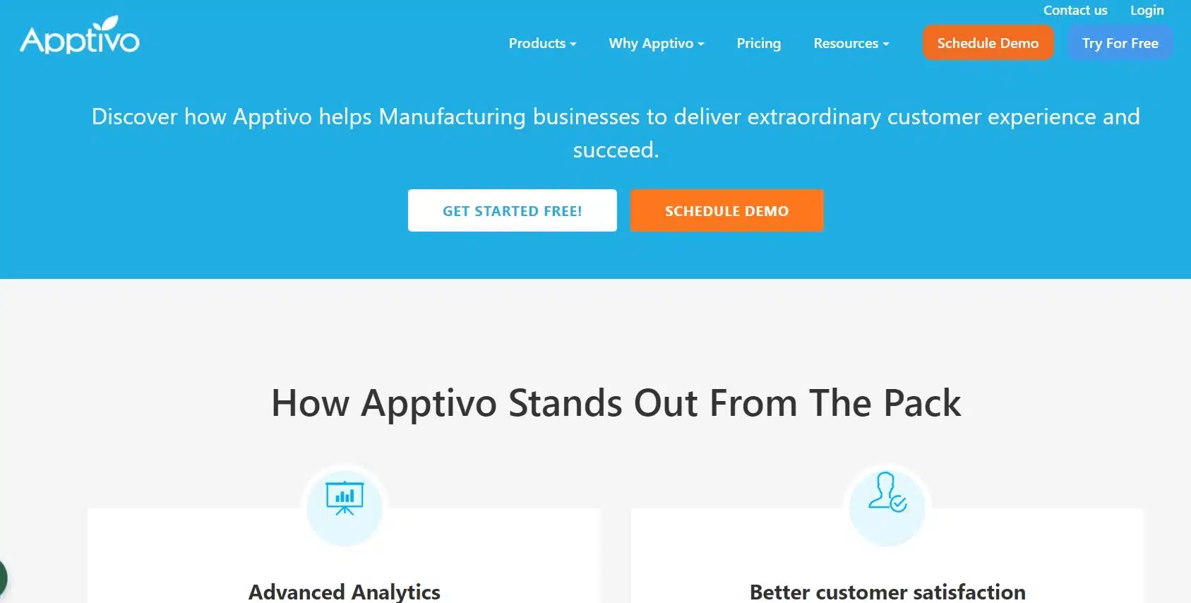 Manufacturing CRM Software_Apptivo