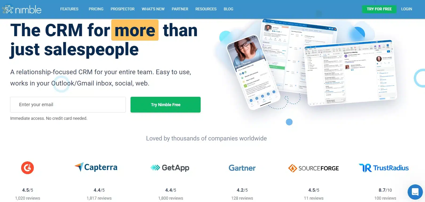 Manufacturing CRM Software_Nimble