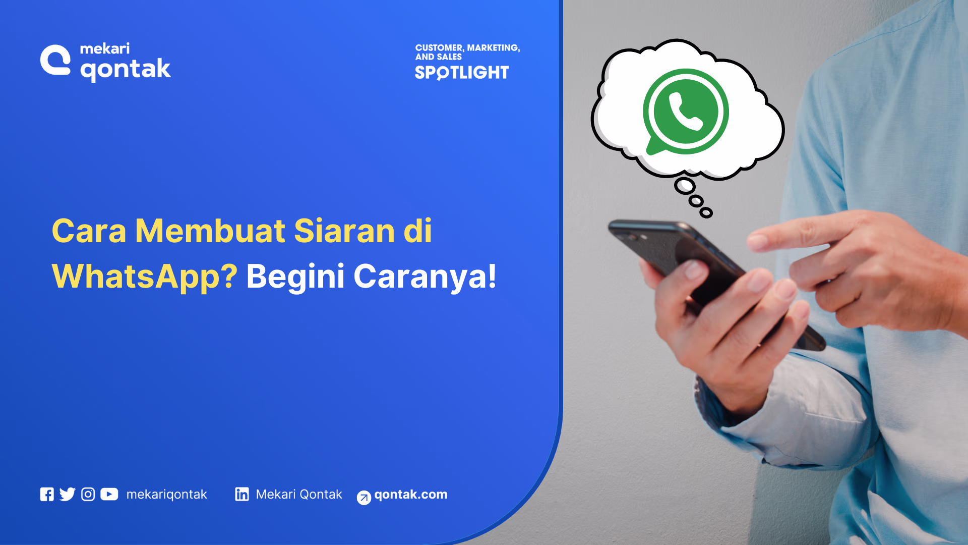 Cara Mudah Membuat Pesan Siaran di WhatsApp