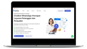 WhatsApp bot Mekari Qontak