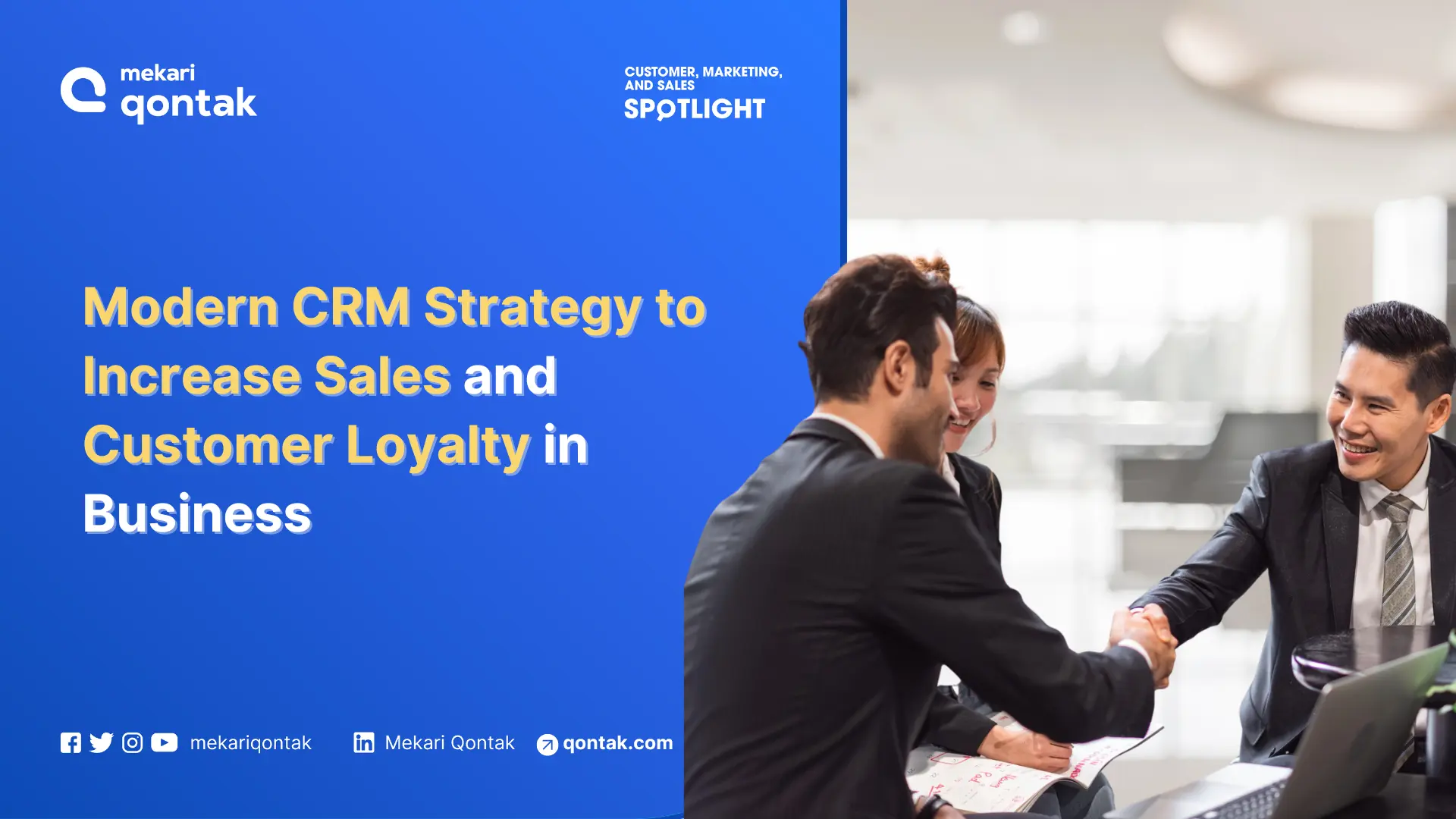 Modern CRM Strategy to Increase Sales and Customer Loyalty in Business