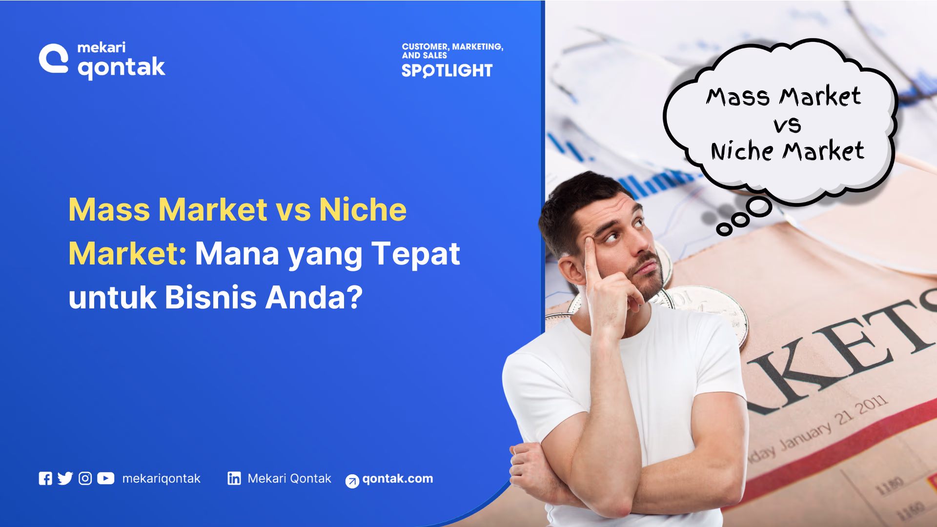 Mass Market Adalah: Apa Bedanya dengan dengan Niche Market