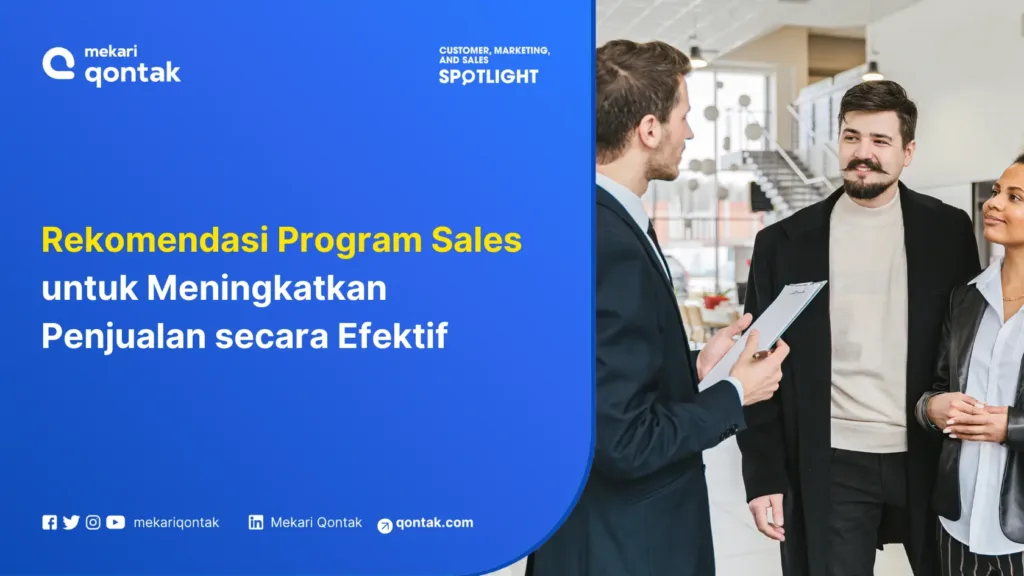 Program Sales untuk Meningkatkan Penjualan secara Efektif