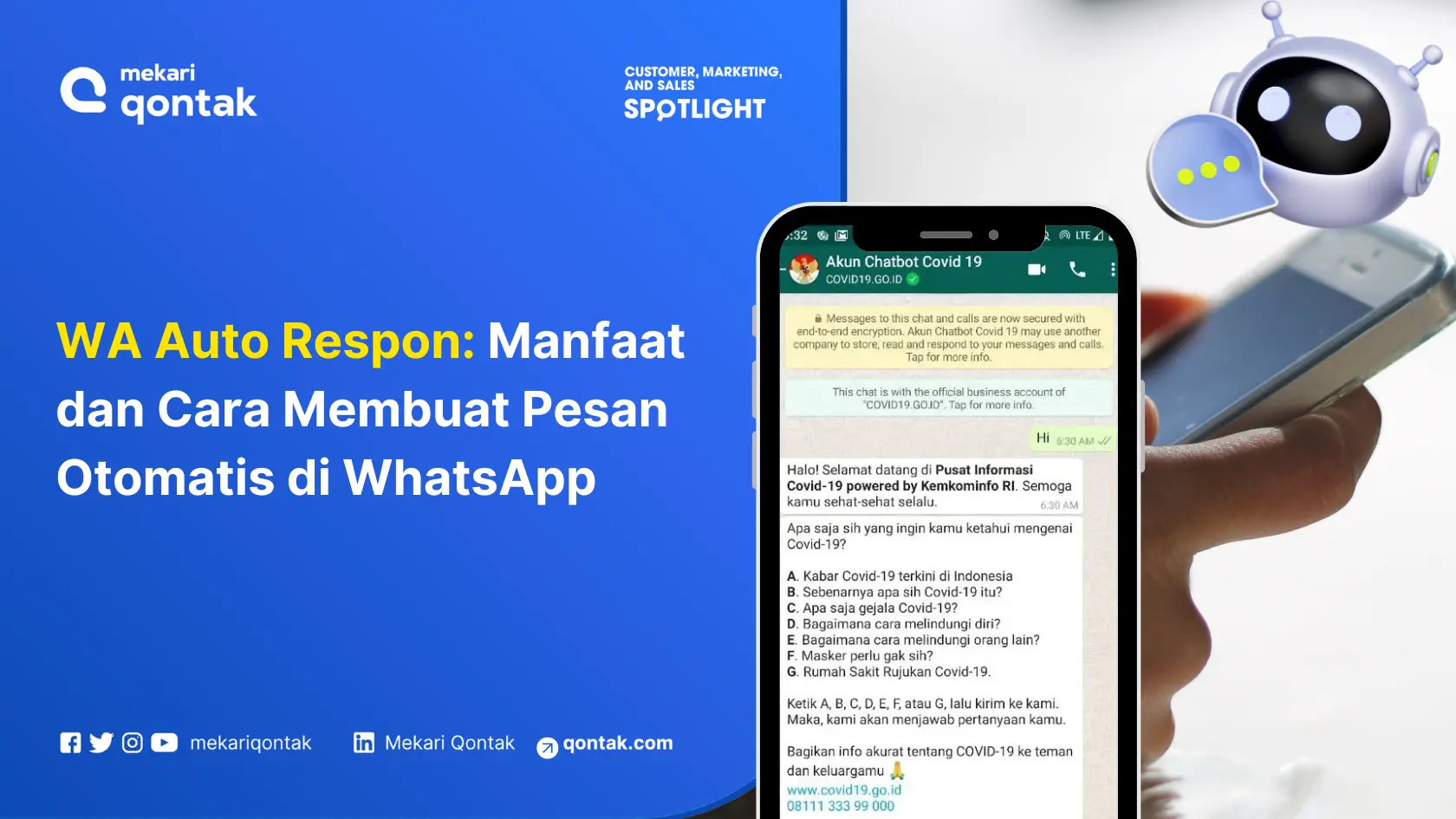 WA Auto Respon: Manfaat dan Cara Membuat Pesan Otomatis di WhatsApp