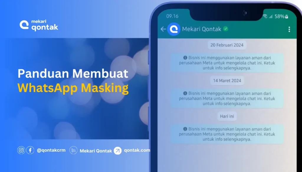 Panduan untuk membuat WhatsApp Masking