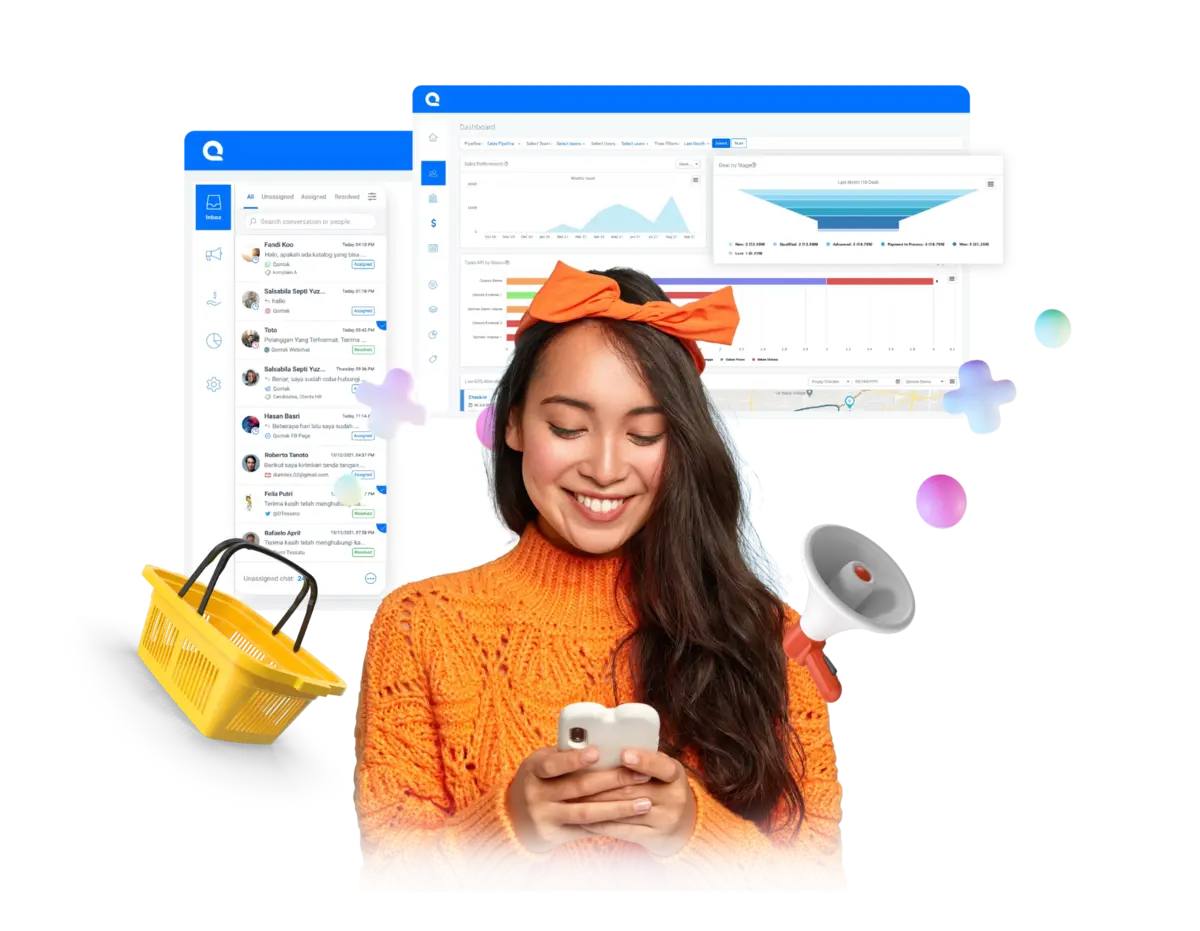 Mobile omnichannel crm
