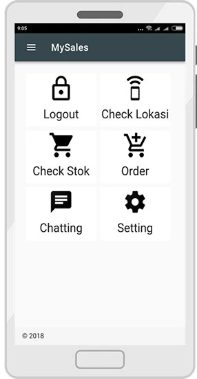 Aplikasi Tracking Karyawan MySales
