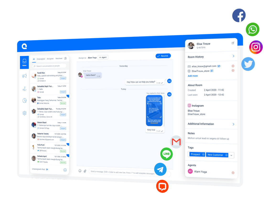 Complete all tasks on a centralized system