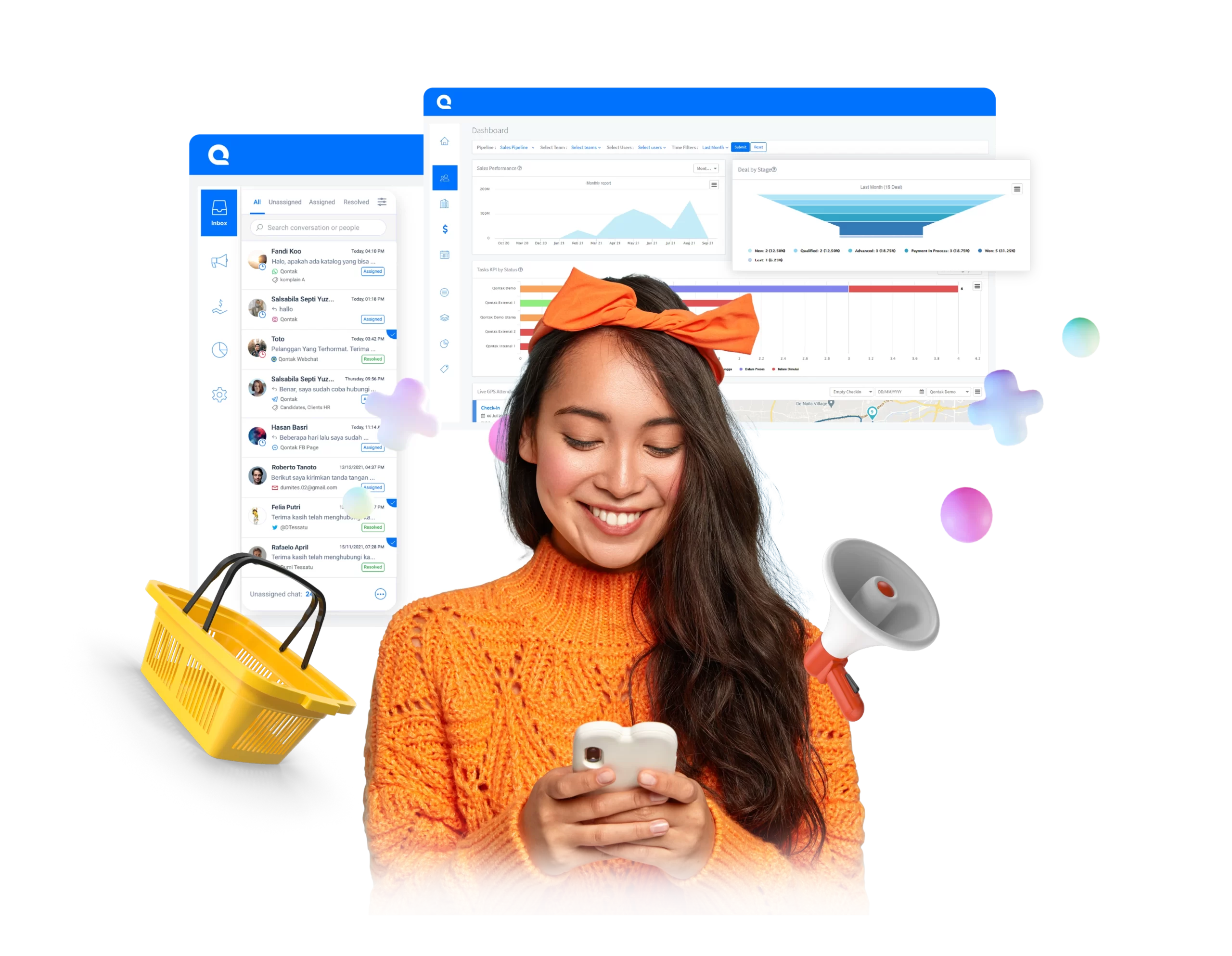 Ilustrasi Software Penjualan