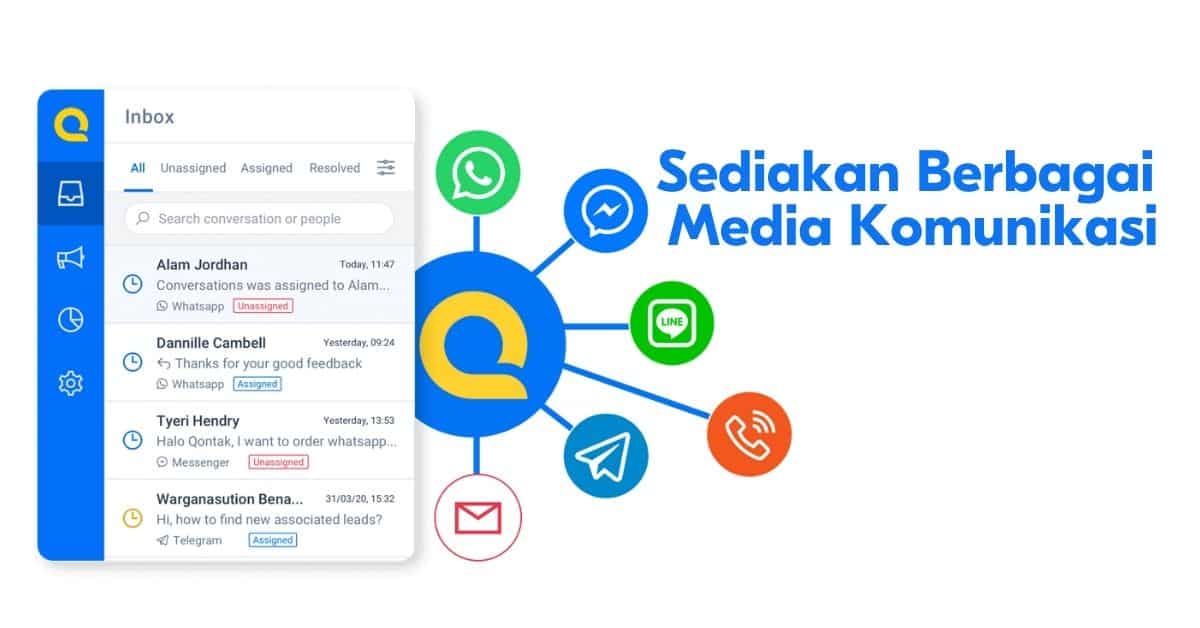 Media komunikasi Repeat Order