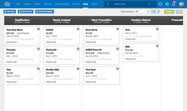Nimble-Sales Adminsitration software