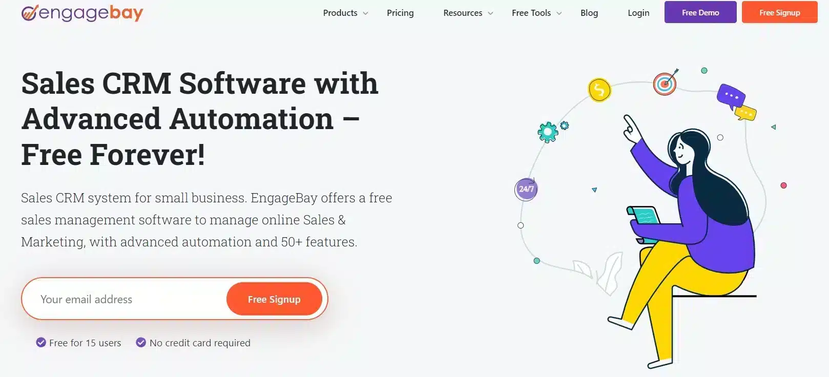 Sales Administration Software - Engagebay