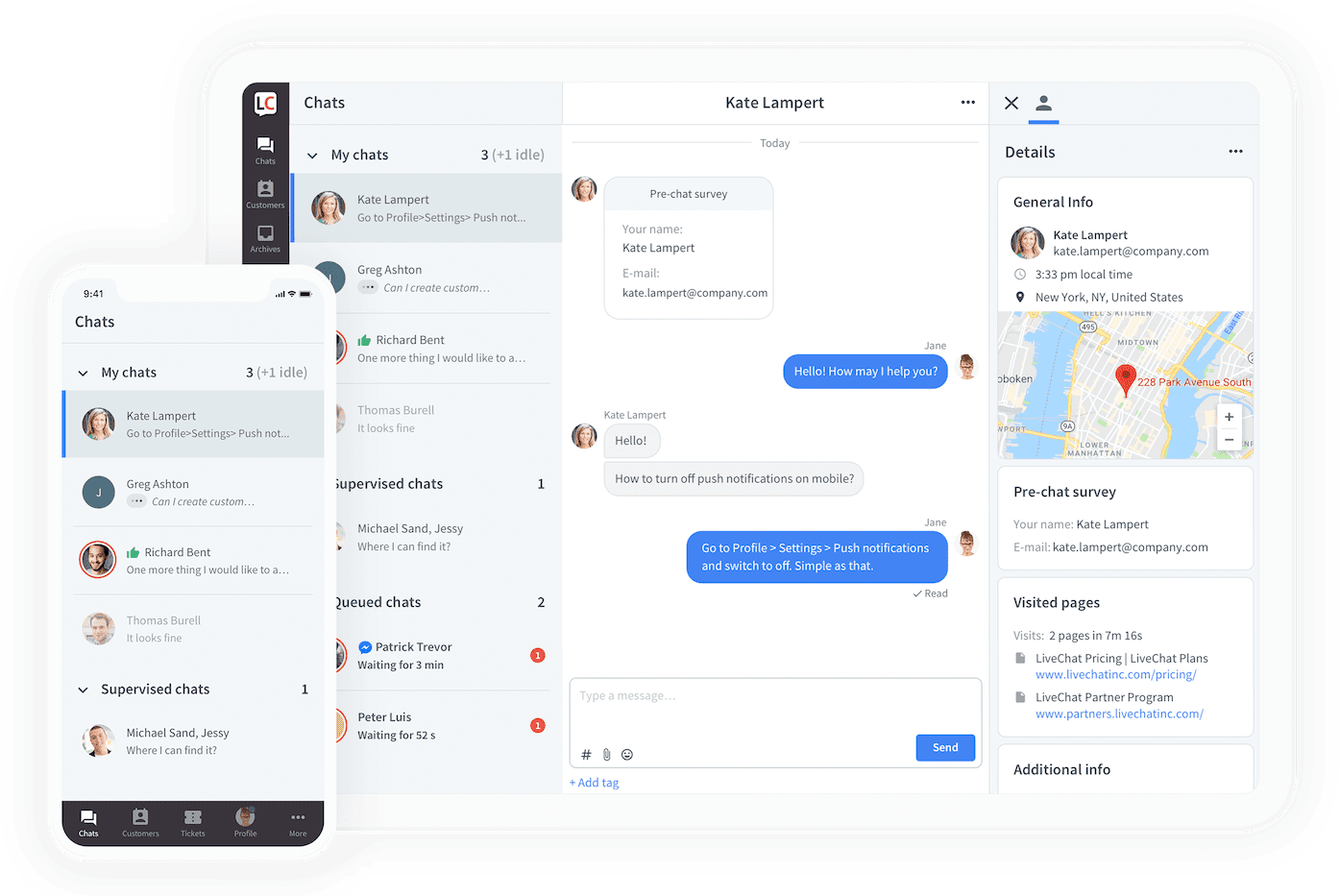 Software untuk Membalas Chat Customer LiveChat