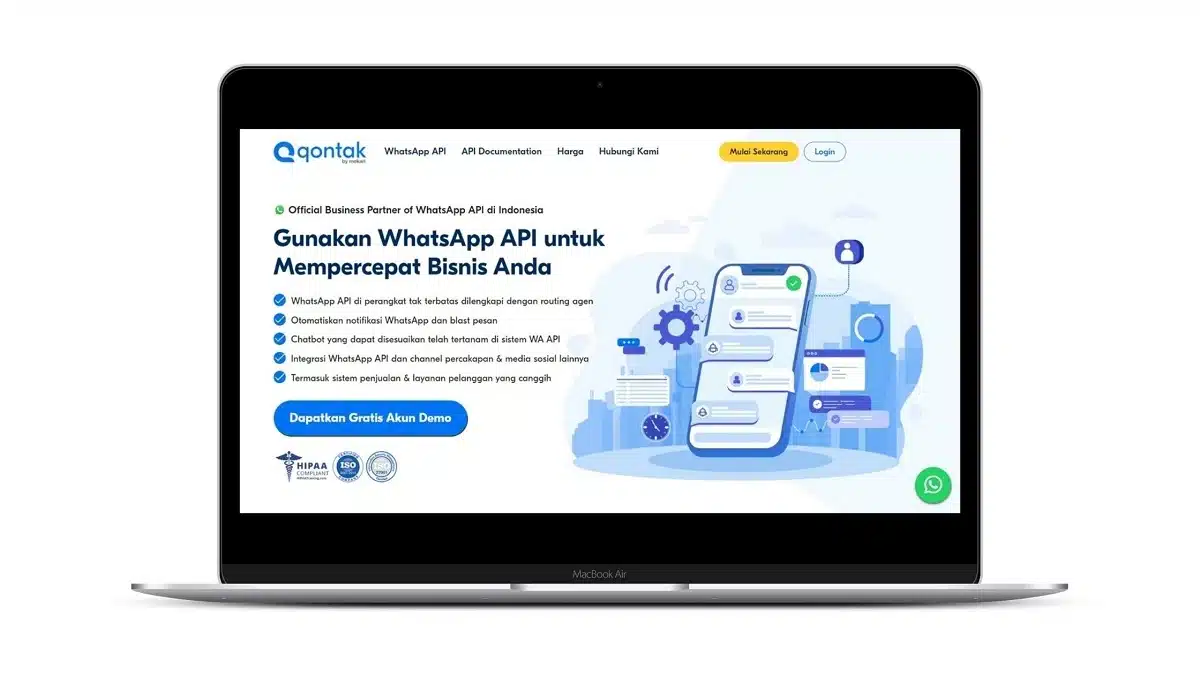 WhatsApp API Qontak by Mekari
