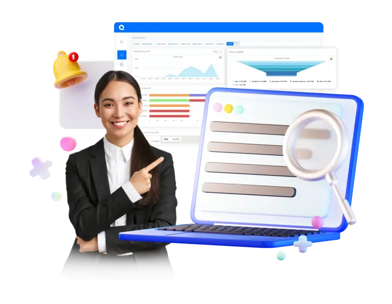 Powerful CRM application that accelerate KPIs and business performance
