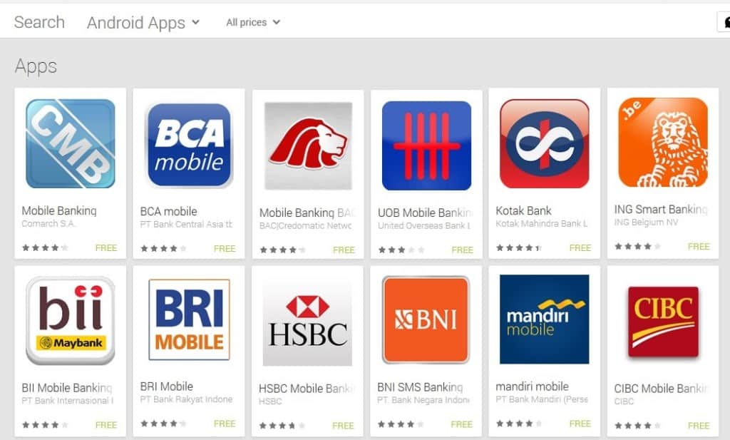Aplikasi Mobile Banking_Aplikasi yang dibutuhkan online shop