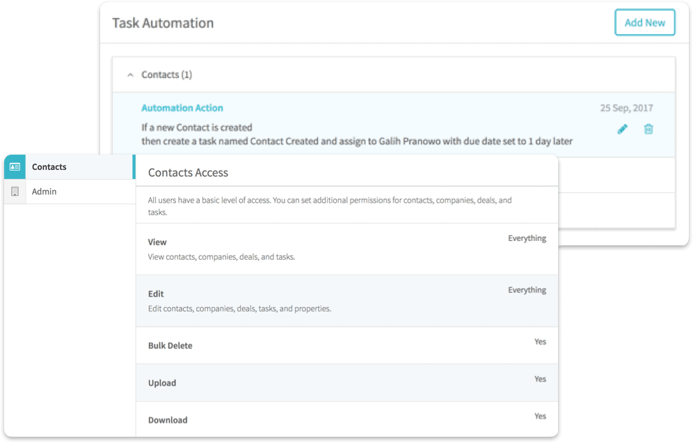 aplikasi crm contacts qontak