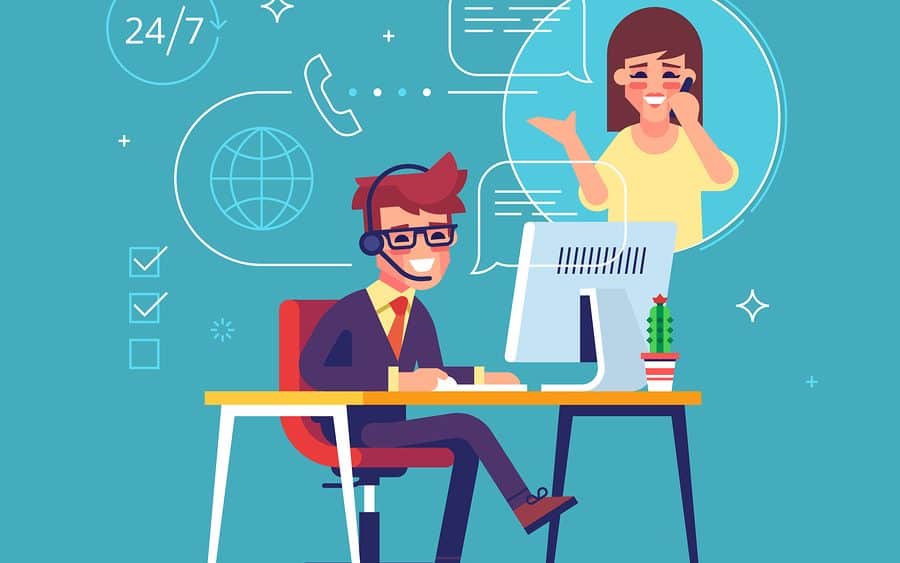 aplikasi untuk customer service