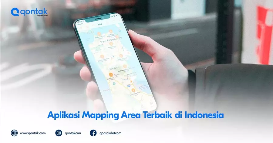 Aplikasi Mapping Area Qontak.com