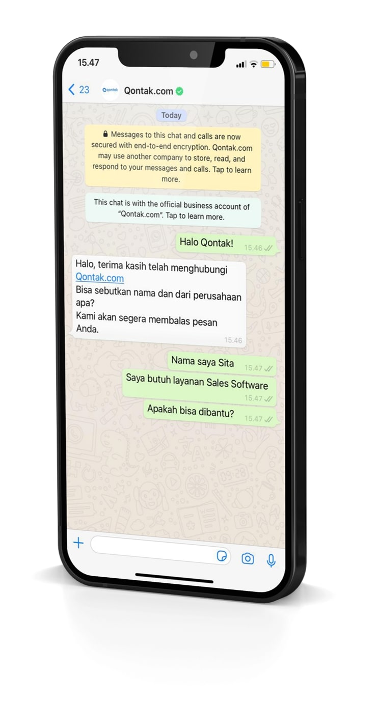kategori whatsapp official business edition