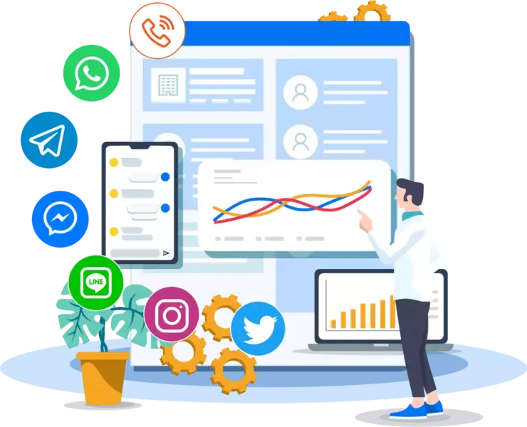 konsistensi saluran-omnichannel contact center