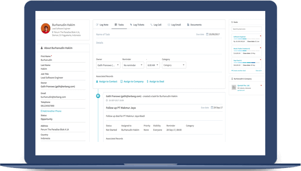 Software Customer Relationship Management
