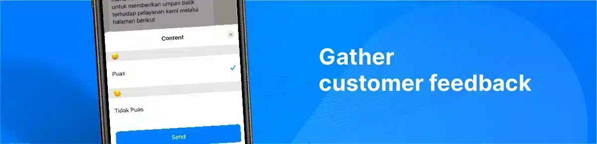 Gathering customer feedback is another way to improve sales on WhatsApp. You can use polls or surveys to understand customers' needs, preferences, and opinions and tailor your products or services to enhance customer satisfaction and loyalty.