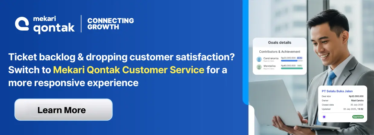 Mekari Qontak customer service software Mekari Qontak customer service software