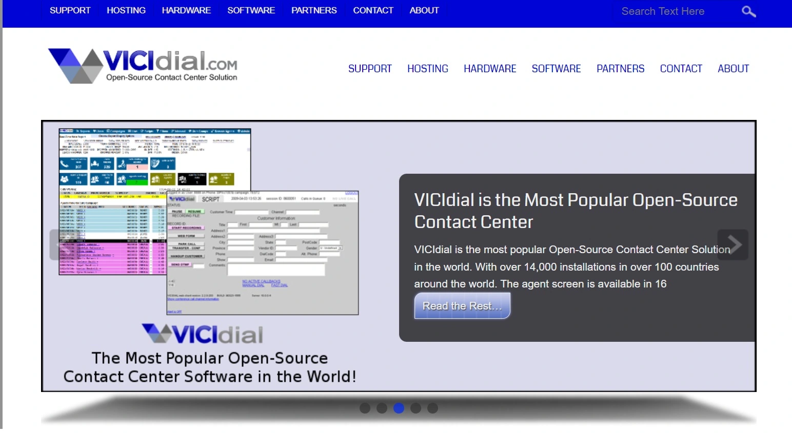 Landing Page VICIdial Rekomendasi software telemarketing_VICIdial