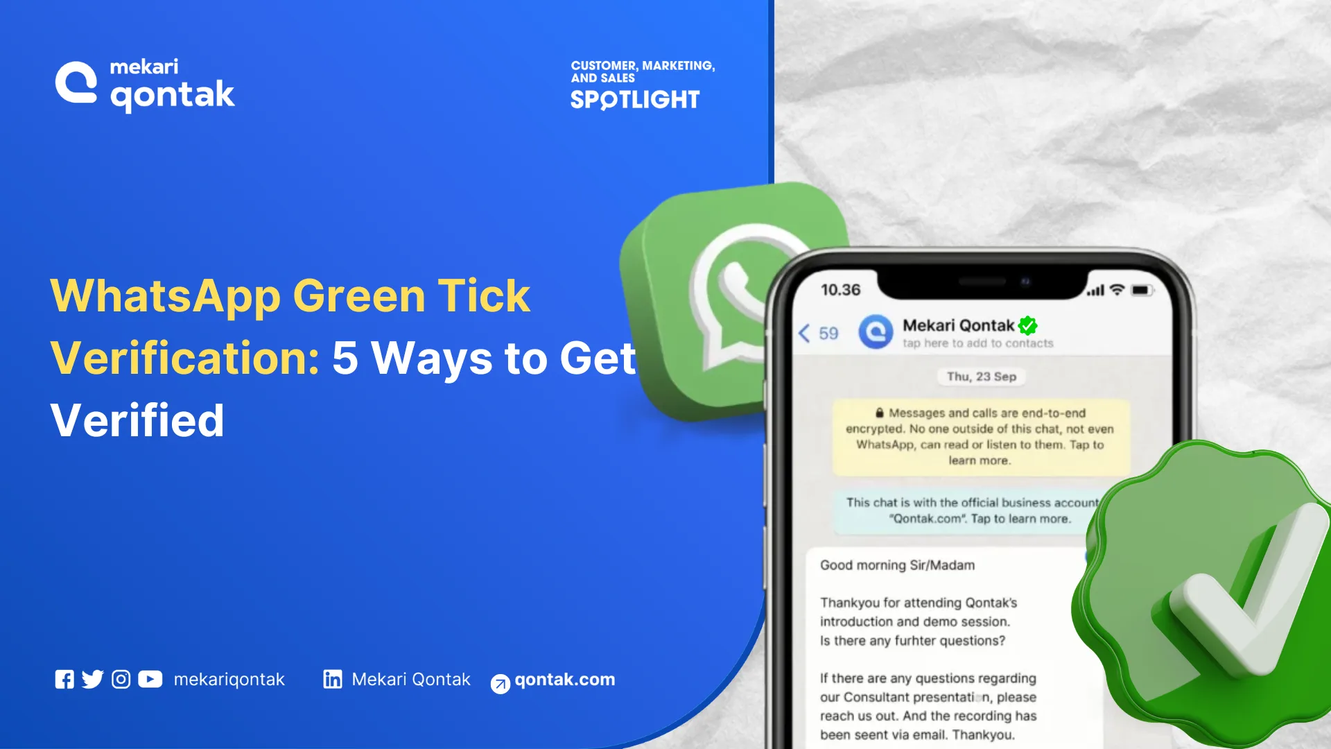 WhatsApp Green Tick Verification: 5 Ways to Get Verified