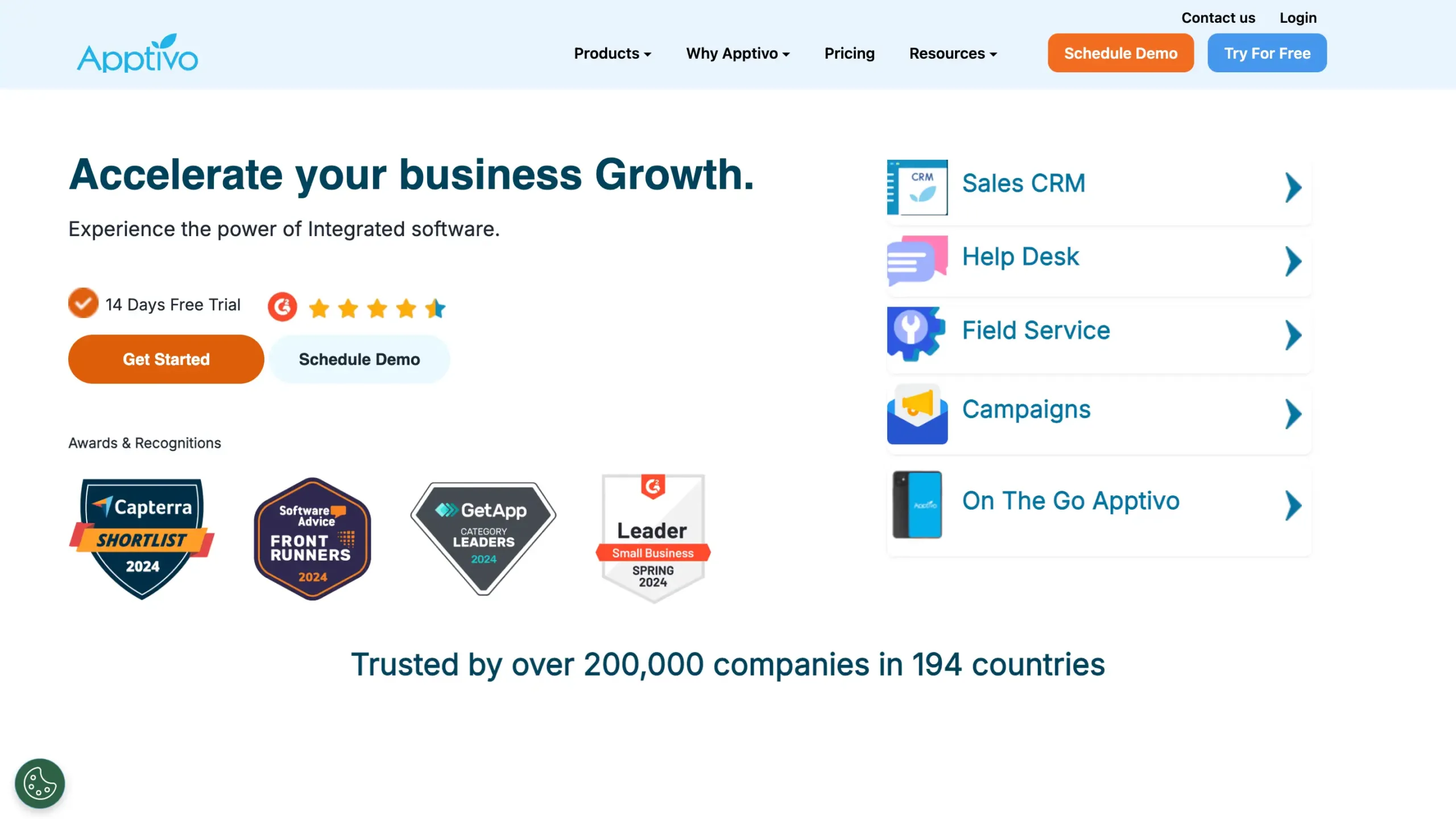 Account Management Software-Apptivo