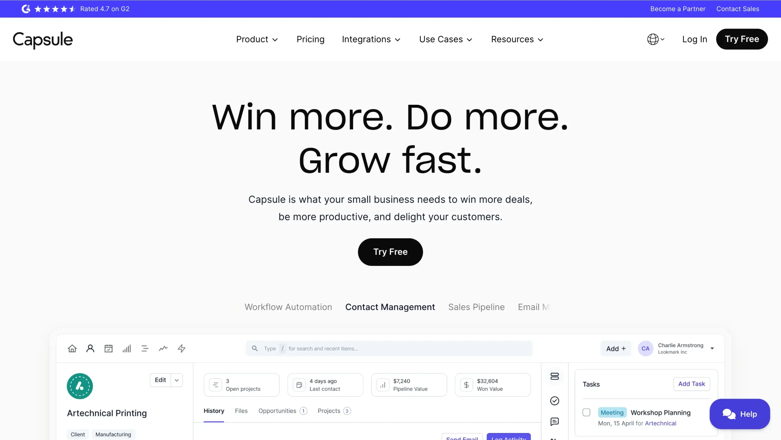 Account Management Software_Capsule CRM
