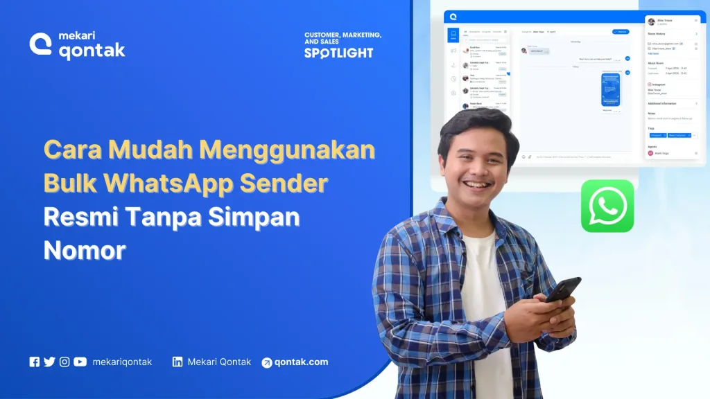 cara mengirim pesan bulk whatsapp sender Cara Menggunakan Bulk WhatsApp Sender Resmi