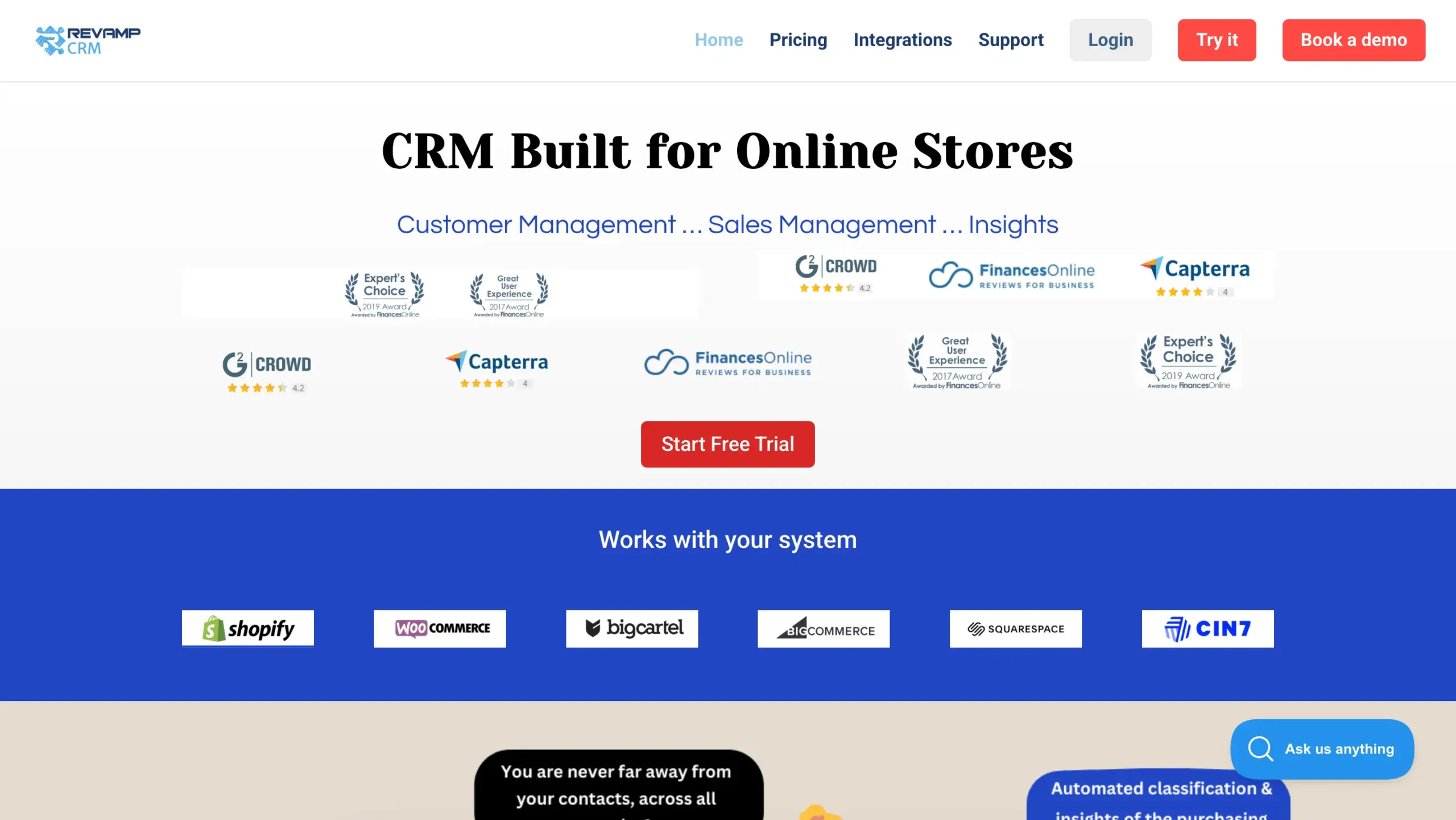 Account Management Software-Revamp CRM