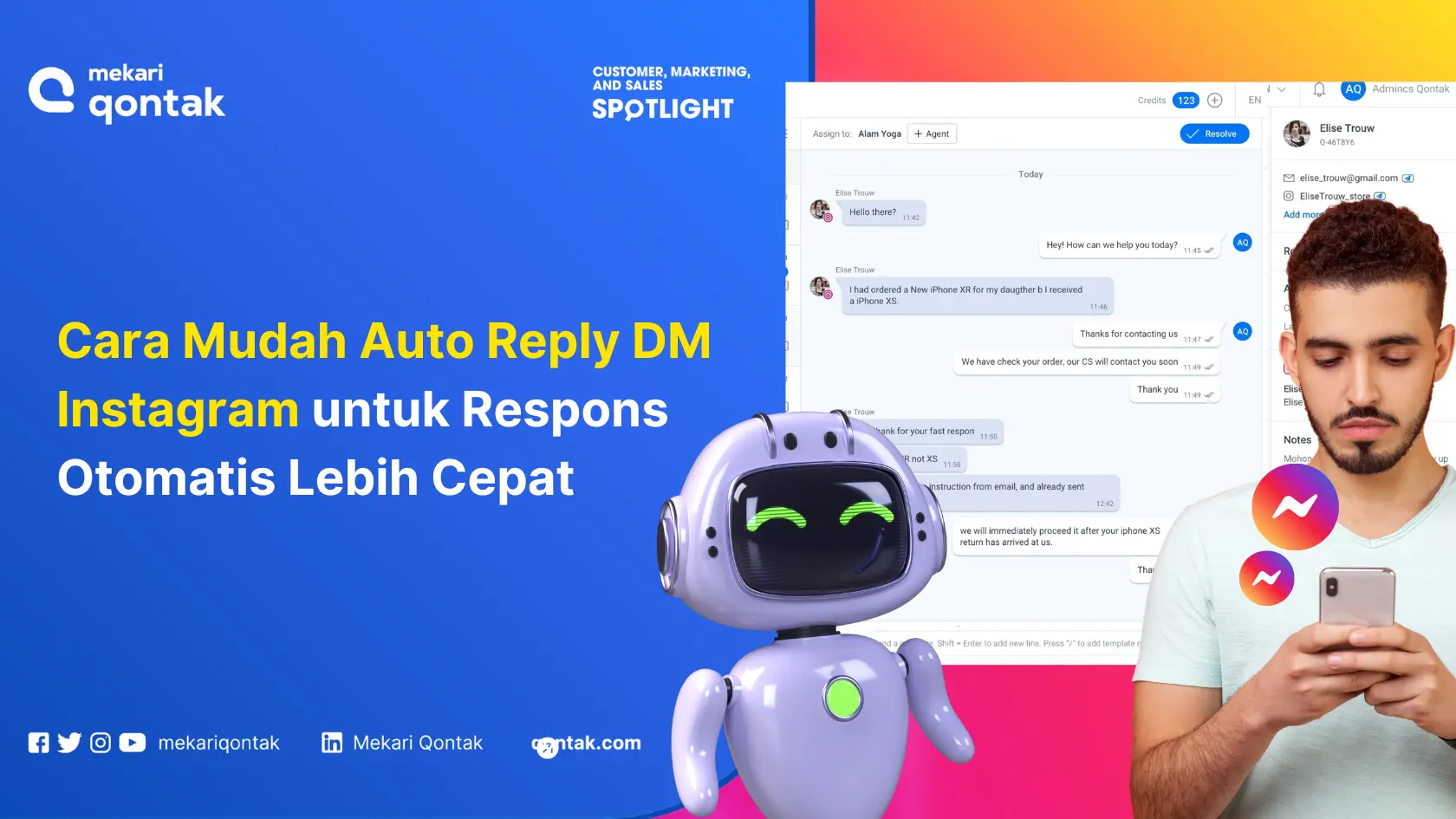 Cara Mudah Auto Reply DM Instagram untuk Respons Otomatis Lebih Cepat