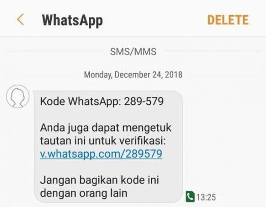 Pilih Nomor WhatsApp API