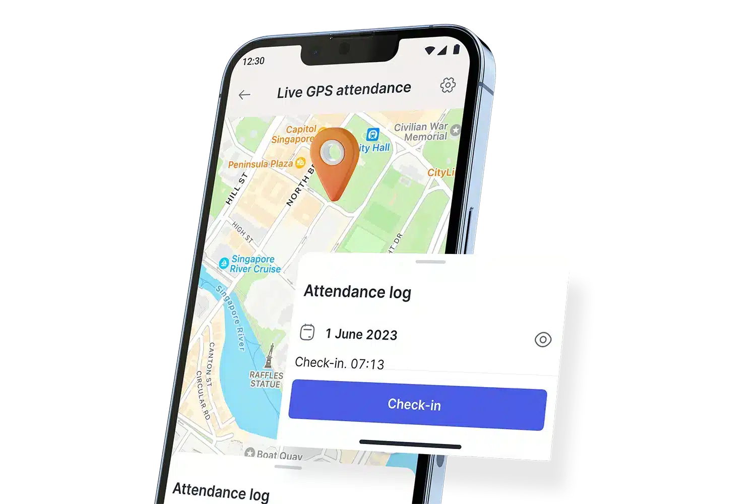 Attendance & GPS Tracker