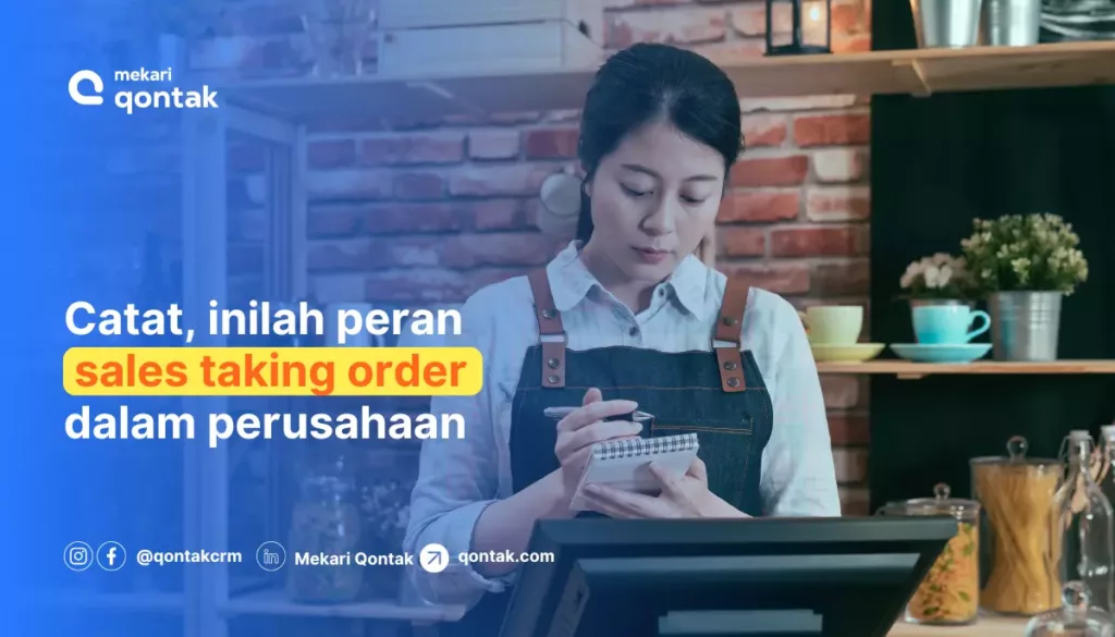 Sales Taking Order adalah