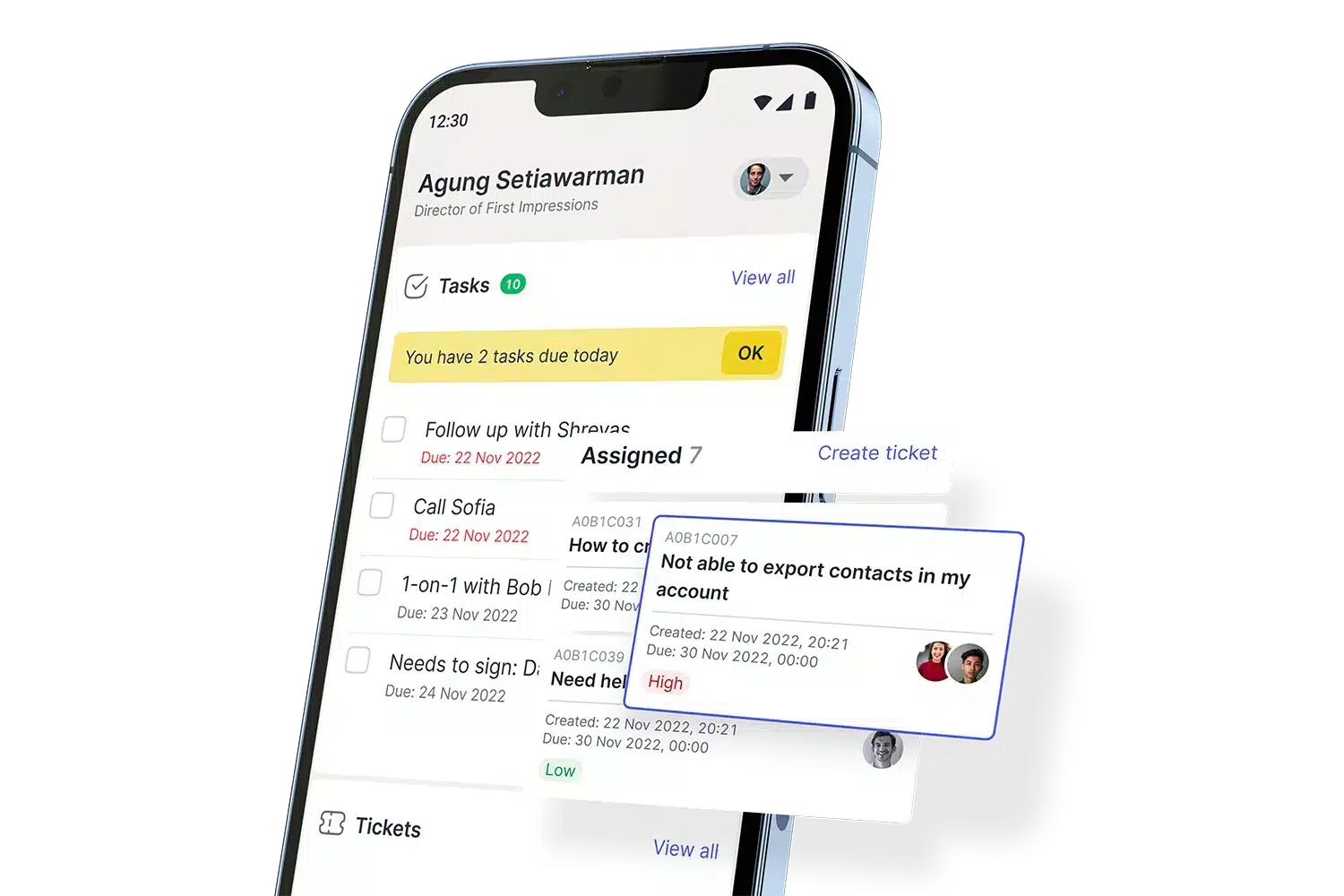 Task & Activities Management