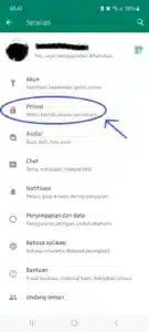 Step 4. Cara Membuat Centang Satu WA tanpa Aplikasi Tambahan