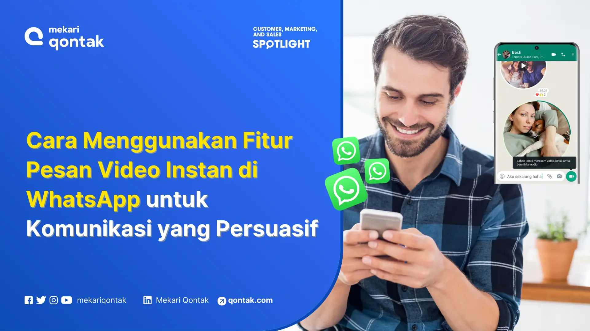 Cara Menggunakan Fitur Pesan Video Instan di WhatsApp untuk Tingkatkan Komunikasi yang Persuasif